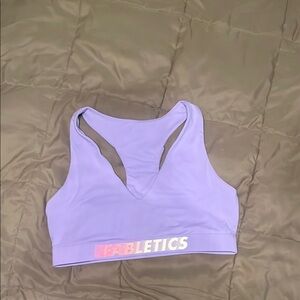 XL - Fabletics Women's Purple Sports Bra